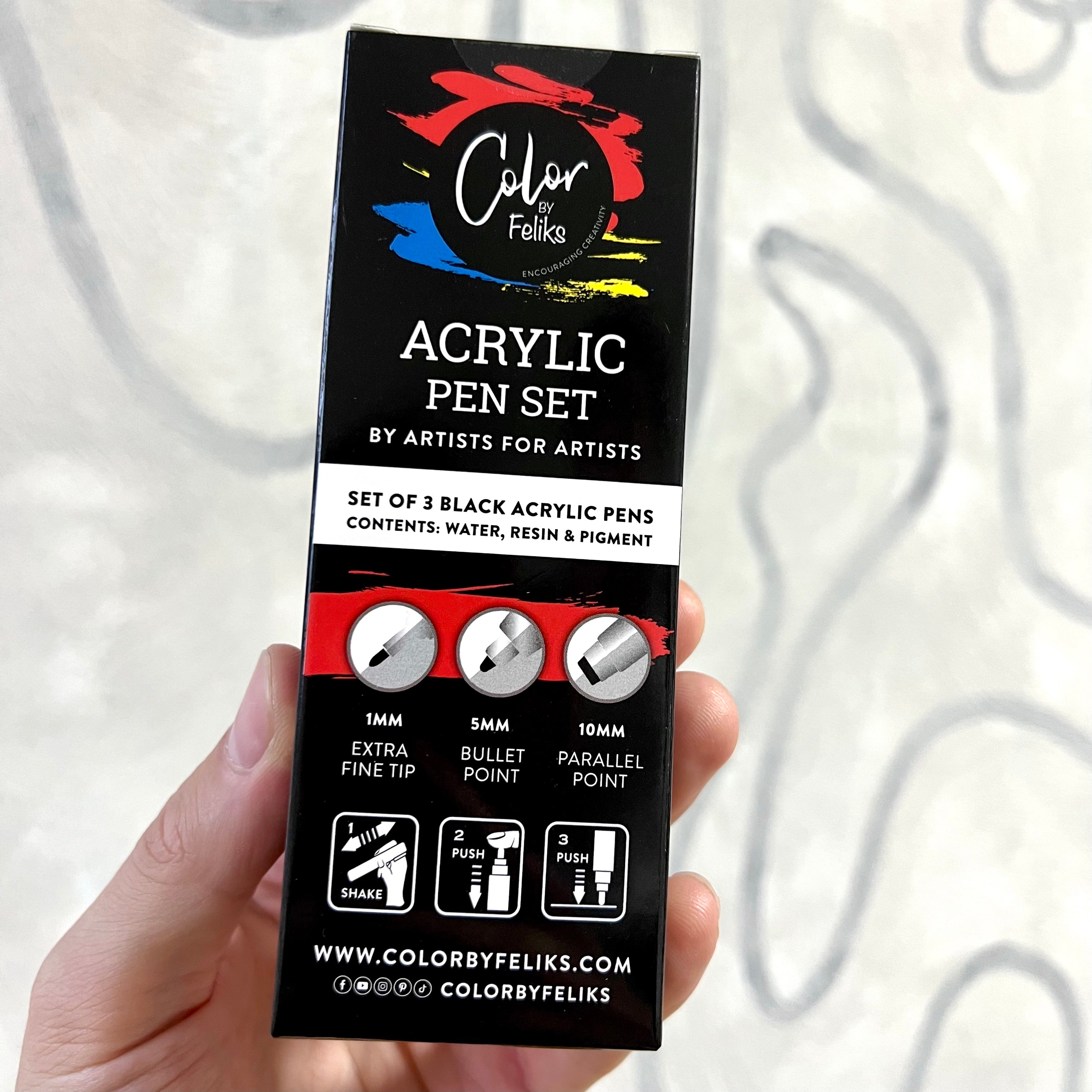 colorbyfeliks acrylic pens