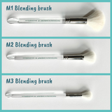 ColorByFeliks 3-piece Goat Hair Blending Brush Set M1, M2, M3