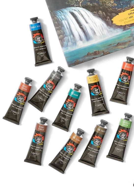 Feliks K. Fine Artist Acrylic Paints 5 Set - 60 mL tubes, 2 oz –  ColorByFeliks