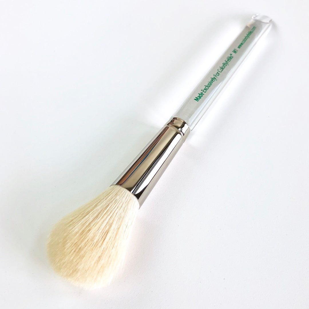ColorByFeliks M1 Goat Hair Blending Brush (CLEAR)