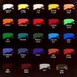 ColorByFeliks Acrylic Paint Set, 24 Large Tubes -37 mL, 1.25 oz
